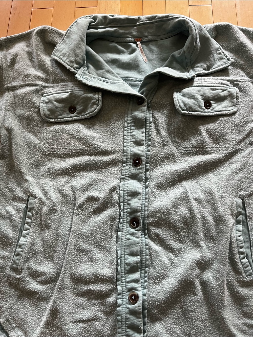 Free People Ruby Shacket in Mountain Jubilee - Picture 10 of 13